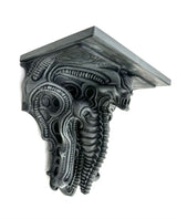 Xeno style wall shelf - H.G. Giger Style