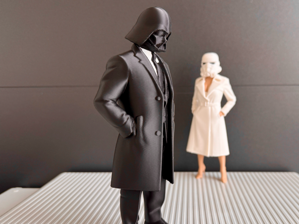 Big Boss Office Empire: Figurina Puternică a CEO-ului, Imprimată 3D din PLA