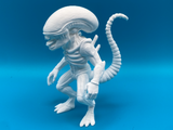 Figurină Alien Personalizată - Fabricată din PLA de Înaltă Calitate