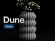Vază Dune: Vază PLA imprimată 3D modernă și elegantă