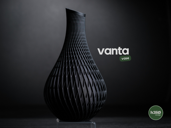Vanta · Vase - Modern Minimalist 3D Printed PLA Decor