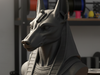 Anubis Guardian of the Underworld Bust cu detalii înalte - Imprimat 3D în PLA durabil