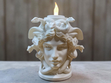Medusa Candle Holder – Mythological Elegance
