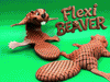 Flexi Beaver - Printat 3D din PLA Durabil