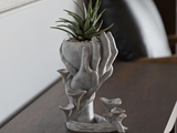Vază-mână ciupercă PLA - Decor imprimat 3D complex