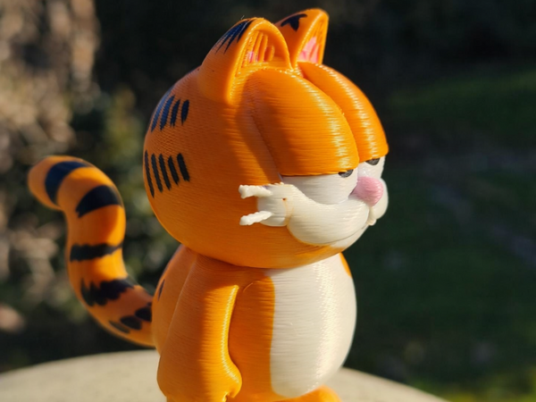 Figurină personalizată Garfield din PLA - Realizată manual cu dragoste