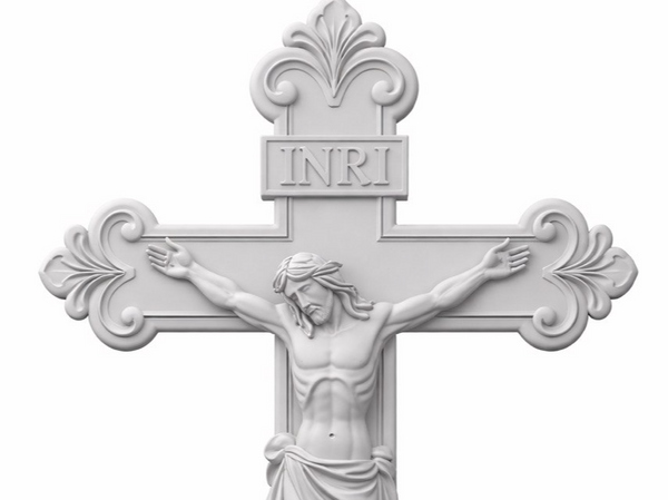 Cristo Crucificat - Fabricat manual din PLA