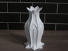 Vază Gotica Frunză - Imprimată 3D din PLA Durabil