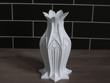 Vază Gotica Frunză - Imprimată 3D din PLA Durabil