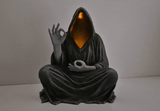 Suport pentru lumânări LED Meditating Reaper 2 – printat 3D din PLA, lucrat manual