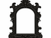 Ramă Foto Eterică Craniu Gotic - Decor Artistic din Material PLA