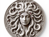 Handcrafted PLA Medusa Relief Sculpture - 3D Printed Wall Art