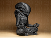 Figurină Xenomorph în Meditație - Imprimată 3D din PLA