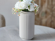 Vază modernă canelată - Decor elegant de birou din PLA