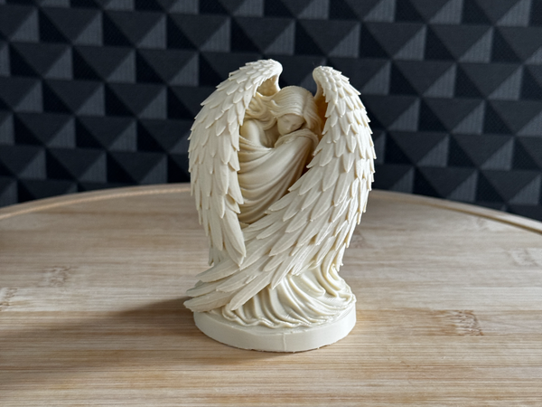 Guardian Angel PLA Statue - Handcrafted with Love & Precision