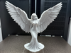 Elegant Angel Statue in PLA, Handcrafted with Precision - Customizable 3D Printed Art