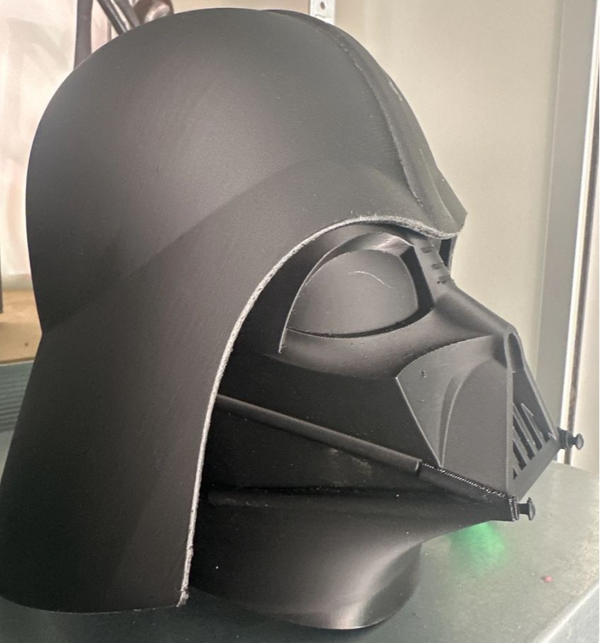 Casca Darth Vader personalizată din PLA - Replică autentică pentru fani