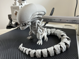Figurină Flexi Alien Xenomorph imprimată 3D din PLA Durabil