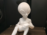 Figurină Alien Unică - Lucrată manual din Material PLA de Înaltă Calitate