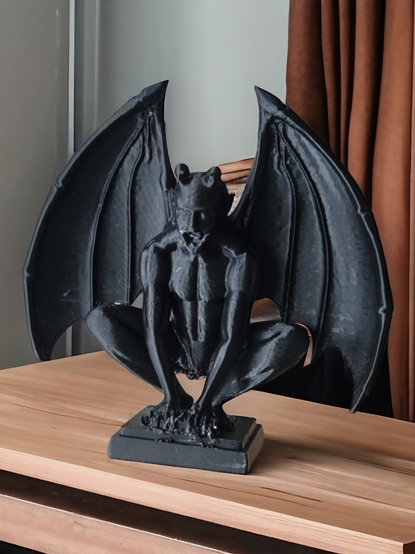 Gargoyle 'Guardian of the Shadows' - 3D Printed PLA Sculpture