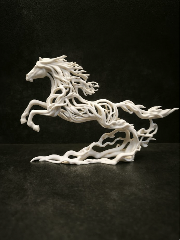 Year of the Horse 2026 - Ethereal Stallion: Dazzling PLA Sculpture
