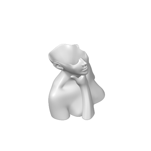 Elegant Female Vase - 3D Printed in Durable PLA