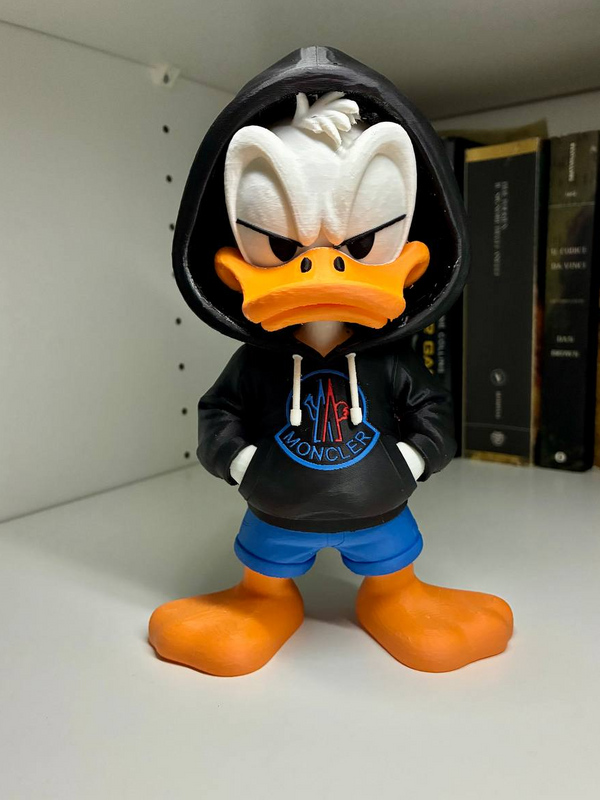 Donald Duck Urban Figure - 3D Printed in Durable PLA