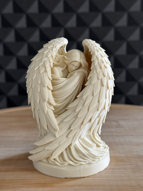 Guardian Angel PLA Statue - Handcrafted with Love & Precision