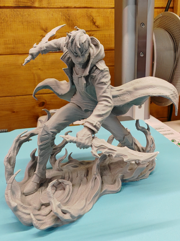 Handcrafted Sung Jin-woo: The Shadow Monarch - 100mm Dynamic PLA Figure