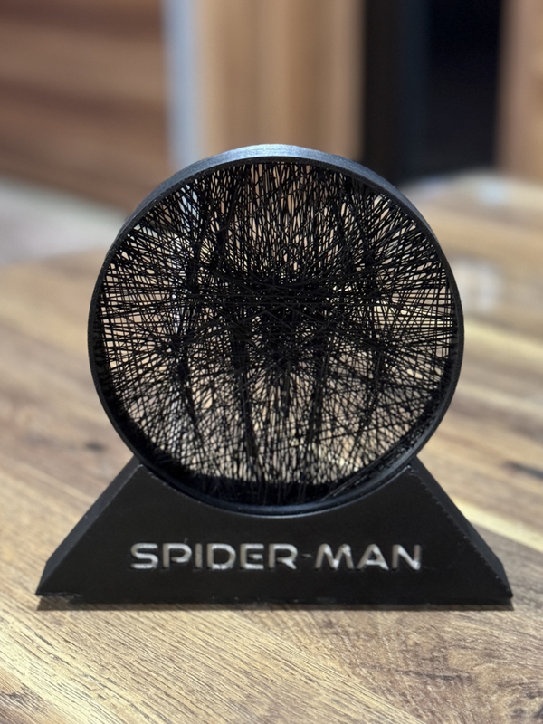 Spider-Man String Art - 3D Printed in PLA