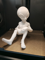 Figurină Alien Unică - Lucrată manual din Material PLA de Înaltă Calitate