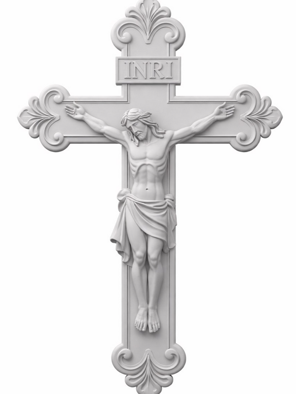 Cristo Crucificat - Fabricat manual din PLA