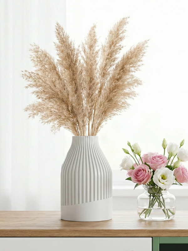 Modern Japandi Vases - 3D Printed in Durable PLA