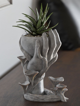 Vază-mână ciupercă PLA - Decor imprimat 3D complex
