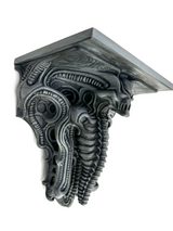 Xeno style wall shelf - H.G. Giger Style