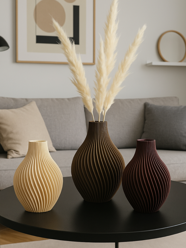 Vază Botany Chic PLA - Accent Decorativ pentru Casă cu o Notă Modernă