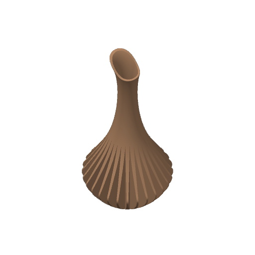 Mid Century Modern PLA Vase - Custom 3D Printed Home Decor