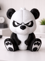 Grimmiger Pandabär