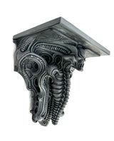 Xeno style wall shelf - H.G. Giger Style
