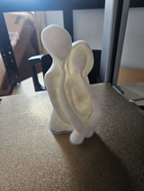 Ornamente PLA imprimate 3D, Design Modern - Sculptură Abstractă Iubiți