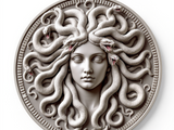 Handcrafted PLA Medusa Relief Sculpture - 3D Printed Wall Art
