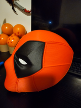 Casca Deadpool 3 Texturată - Fabricată din Material PLA de Înaltă Calitate