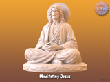 Iisus Meditând - Figurina Artistică Printată 3D din PLA