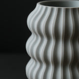Vază Dune: Vază PLA imprimată 3D modernă și elegantă