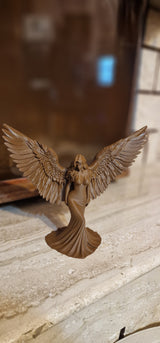 Elegant Angel Statue in PLA, Handcrafted with Precision - Customizable 3D Printed Art