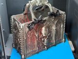 Un sac și un craniu arhitectural gotic artistic unicat, printate 3D din PLA