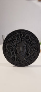 Handcrafted PLA Medusa Relief Sculpture - 3D Printed Wall Art