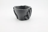 Jardinier imprimat 3D din PLA, în formă de față Pflanzkopf