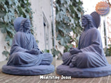 Iisus Meditând - Figurina Artistică Printată 3D din PLA